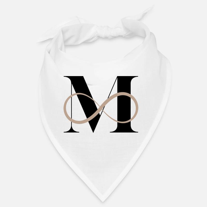 Infinite letter m Bandana