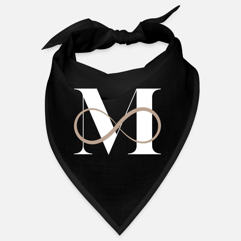 Infinite letter m Bandana