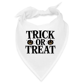 Trick or Treat - Bandana - Weiß - Vorne