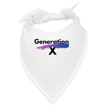 Generation X - Bandana - Weiß - Vorne