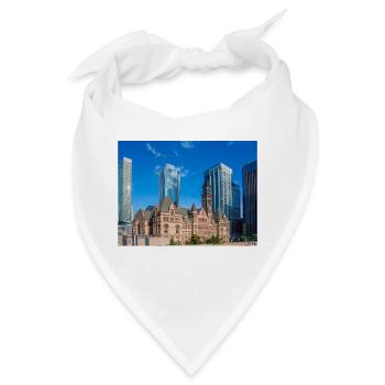 Altes Rathaus, Toronto, Kanada - Bandana - Weiß - Vorne