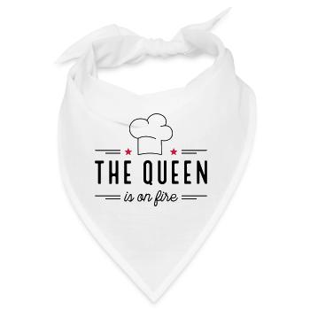 Weihnachtsgeschenke für Frauen - Bandana - Weiß - Vorne