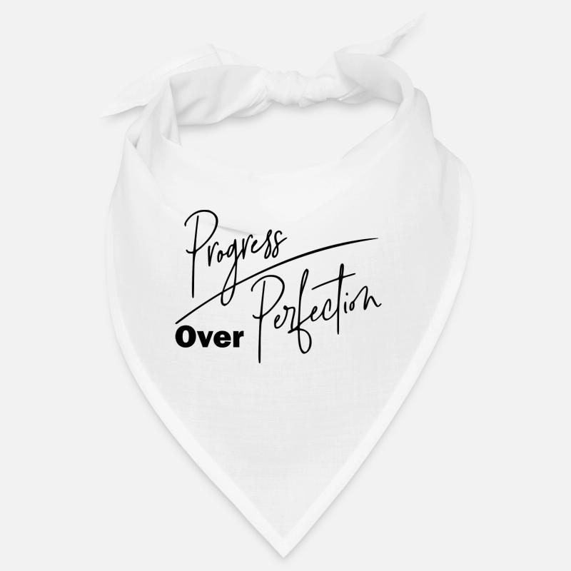 DZ00012 le progrès plutôt que la perfection Bandana