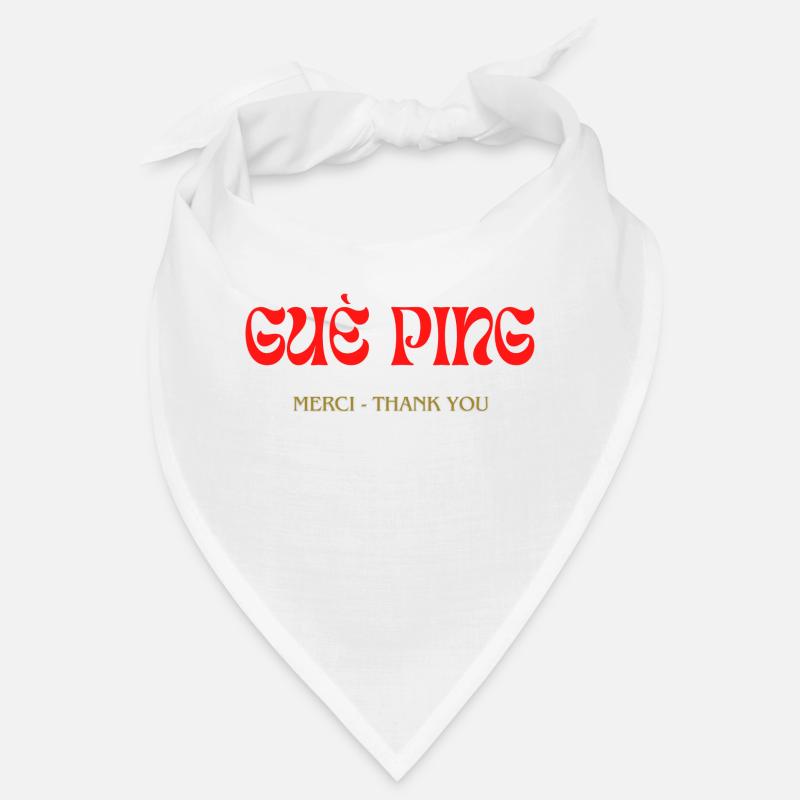 Guè Ping - Bandana - Weiß