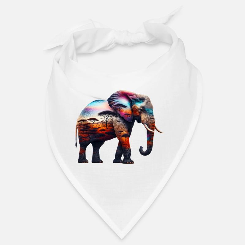 Éléphant Bandana