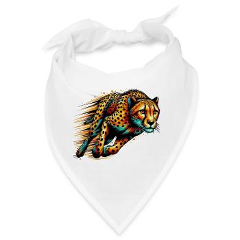 Gepard - Bandana - Weiß - Vorne
