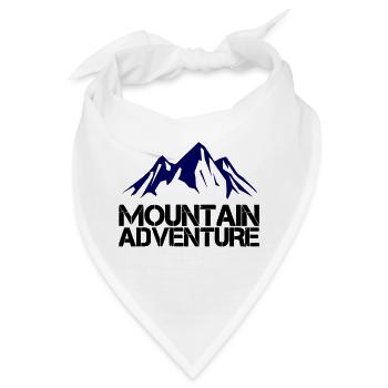 Mountain Adventure - Bandana - Weiß - Vorne