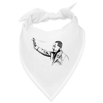 Martin Luther King Tag - Bandana - Weiß - Vorne