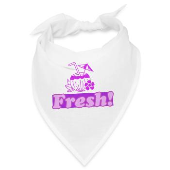 Fresh! 2.0 - Bandana - Weiß - Vorne