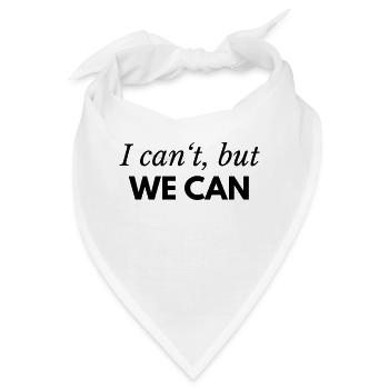 Teamwork - Bandana - Weiß - Vorne