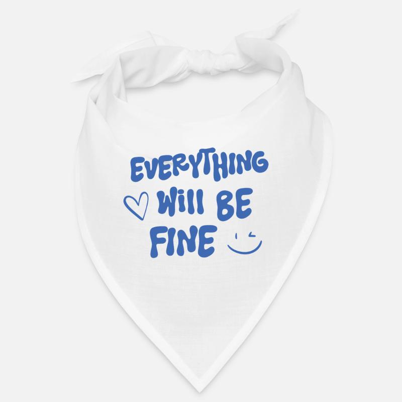 Alles wird gut - Spruch Bandana