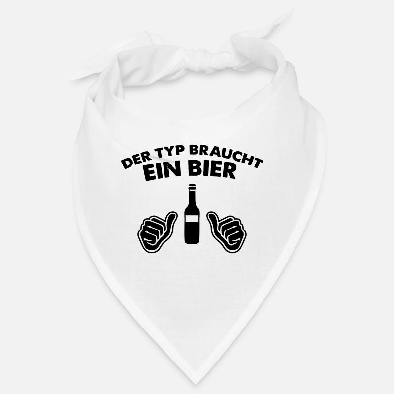 The guy needs a beer Bandana