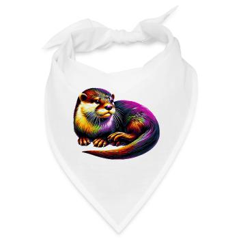 Otter - Bandana - Weiß - Vorne