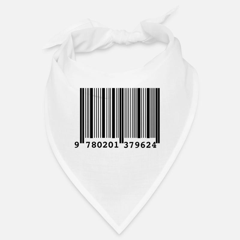 Barcode-Stil Bandana