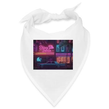 Shiny Ocean drive - Bandana - Weiß - Vorne