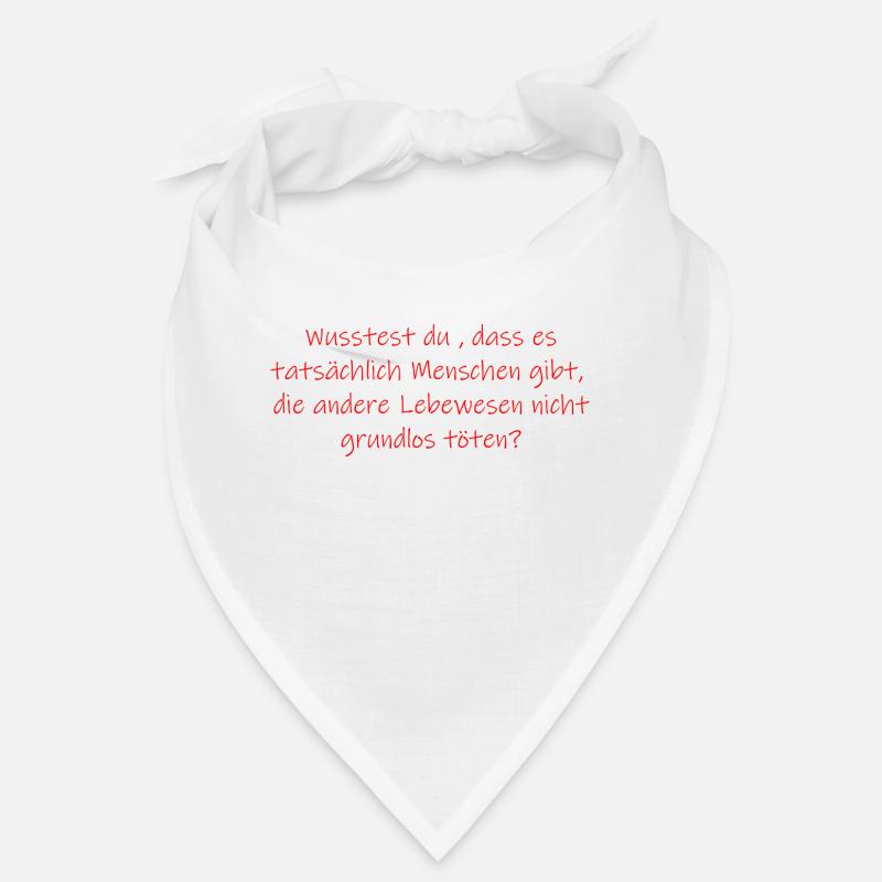 vegane Frage Bandana