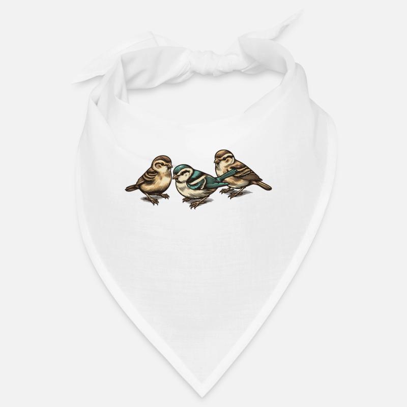 Trois petits oiseaux Bandana