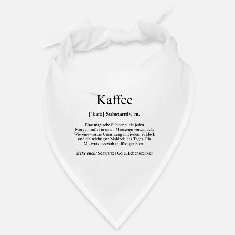 Kaffee Definition Dictionary Bandana