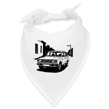 Ostblock-Legende - Bandana - Weiß - Vorne