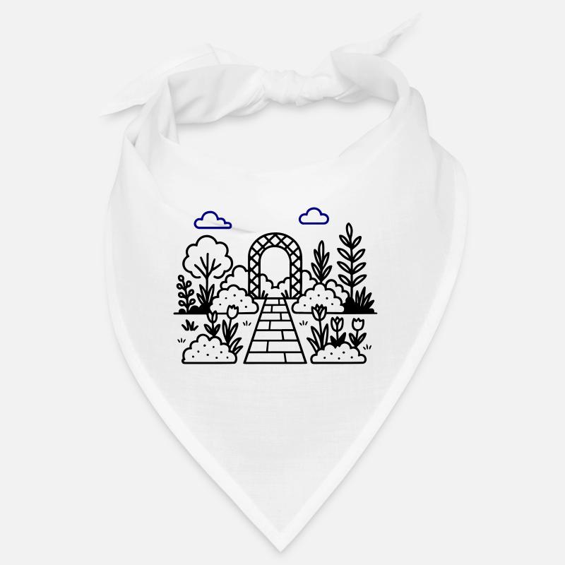 Garden Nursery Logo Bandana