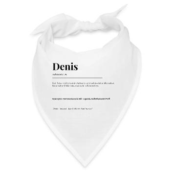 Denis - Bandana - Weiß - Vorne