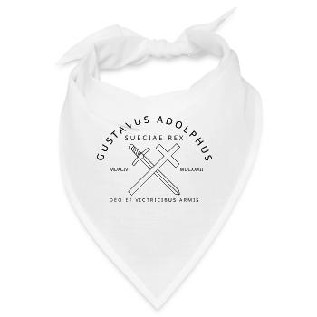 Gustav Adolf - Bandana - Weiß - Vorne