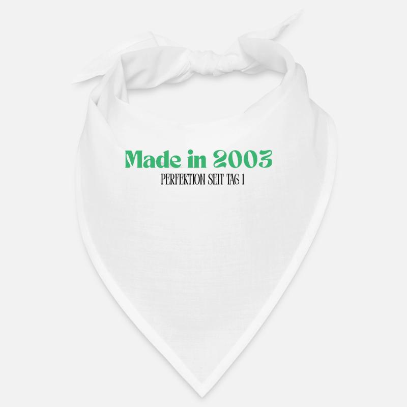 Made in 2003 - Perfektion seit Tag 1 Bandana