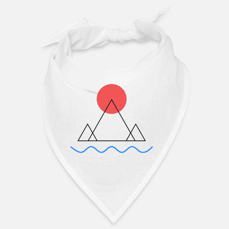 Minimal mountain Bandana