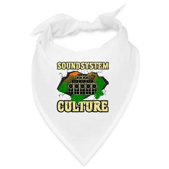 Soundsystem Culture - Bandana - Weiß - Vorne