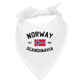 Norway - Norge - Norwegen - Scandinavia - 1905 - Bandana - Weiß - Vorne