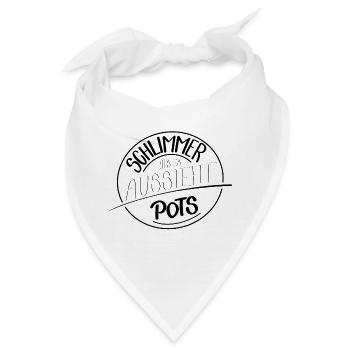 Schlimmer als es aussieht, PoTS - Bandana - Weiß - Vorne