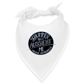 Schlimmer als es aussieht, ME - Bandana - Weiß - Vorne