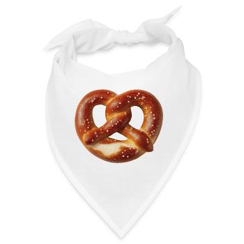 Brezel - Bandana - Weiß - Vorne