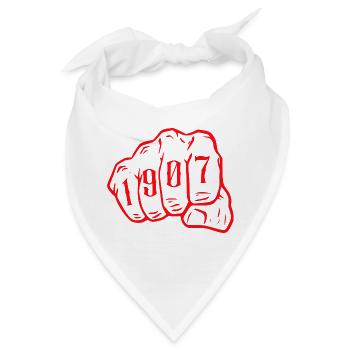 Ruhrpott Fußball Essen 1907 Hoodie - Bandana - Weiß - Vorne