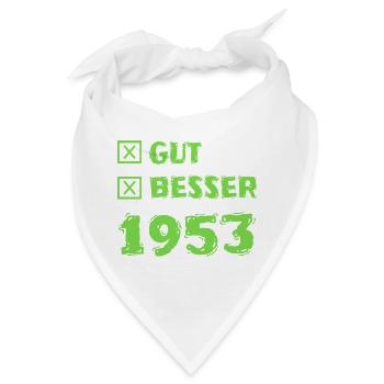 Besser 1953 - Bandana - Weiß - Vorne