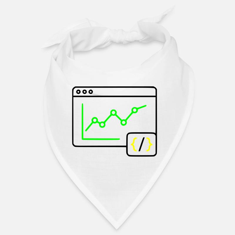 Web Analysis Chart Coding Browser Vector Bandana