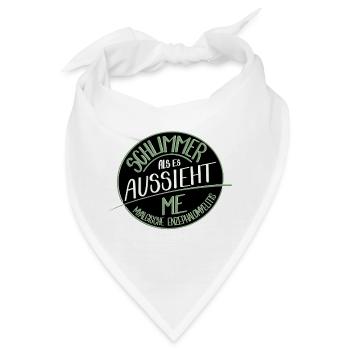 Schlimmer als es aussieht, M.E.  - Bandana - Weiß - Vorne