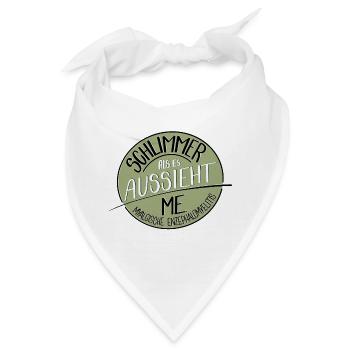 Schlimmer als es aussieht, M.E. - Bandana - Weiß - Vorne