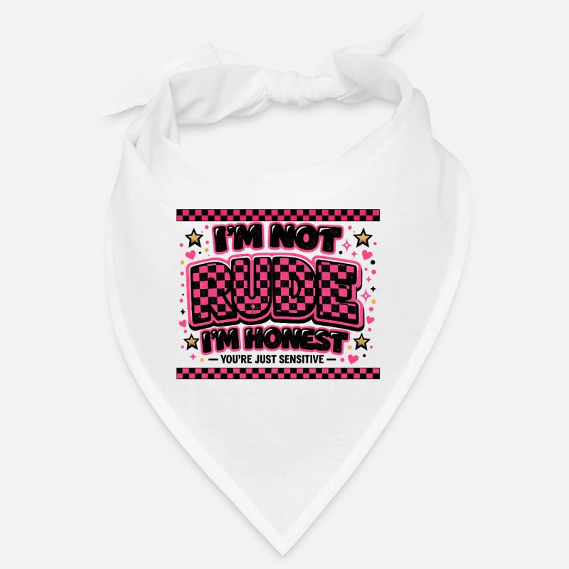 Not Evil, Honest – Cheeky Saying Gift Bandana