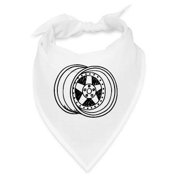 Felge - Bandana - Weiß - Vorne