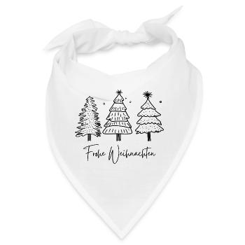 Weihnachten, Ugly Christmas Sweater - Bandana - Weiß - Vorne
