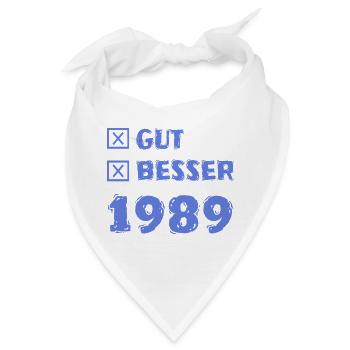 1989 - Bandana - Weiß - Vorne