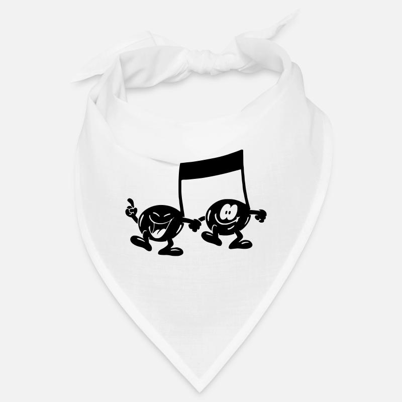 note - Bandana - Weiß