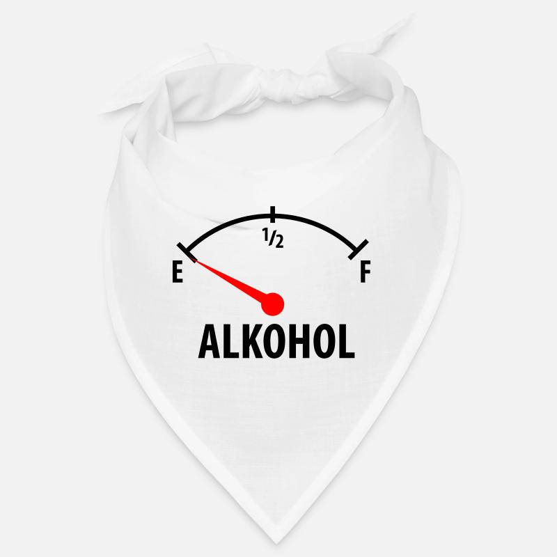 Alkohol Tacho - nüchtern Bandana