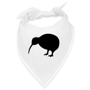 Kiwi - Bandana - Weiß - Vorne