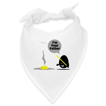 egg vader - Bandana - Weiß - Vorne