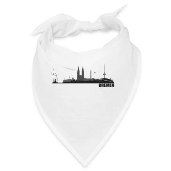 Bremen - Bandana - Weiß - Vorne
