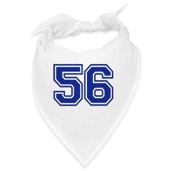 56 - Bandana - Weiß - Vorne