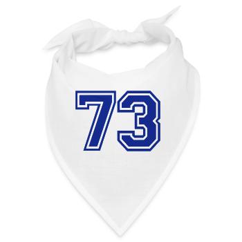 73 - Bandana - Weiß - Vorne