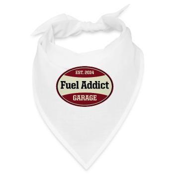 Fuel Addict - Bandana - Weiß - Vorne
